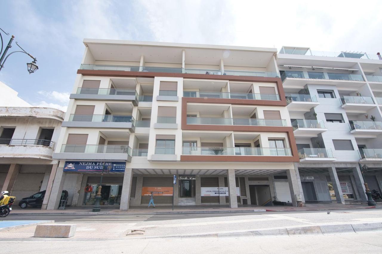 New Sea Front Apartment 95Sqm With Unlimited Wi-Fi Agadir Zewnętrze zdjęcie