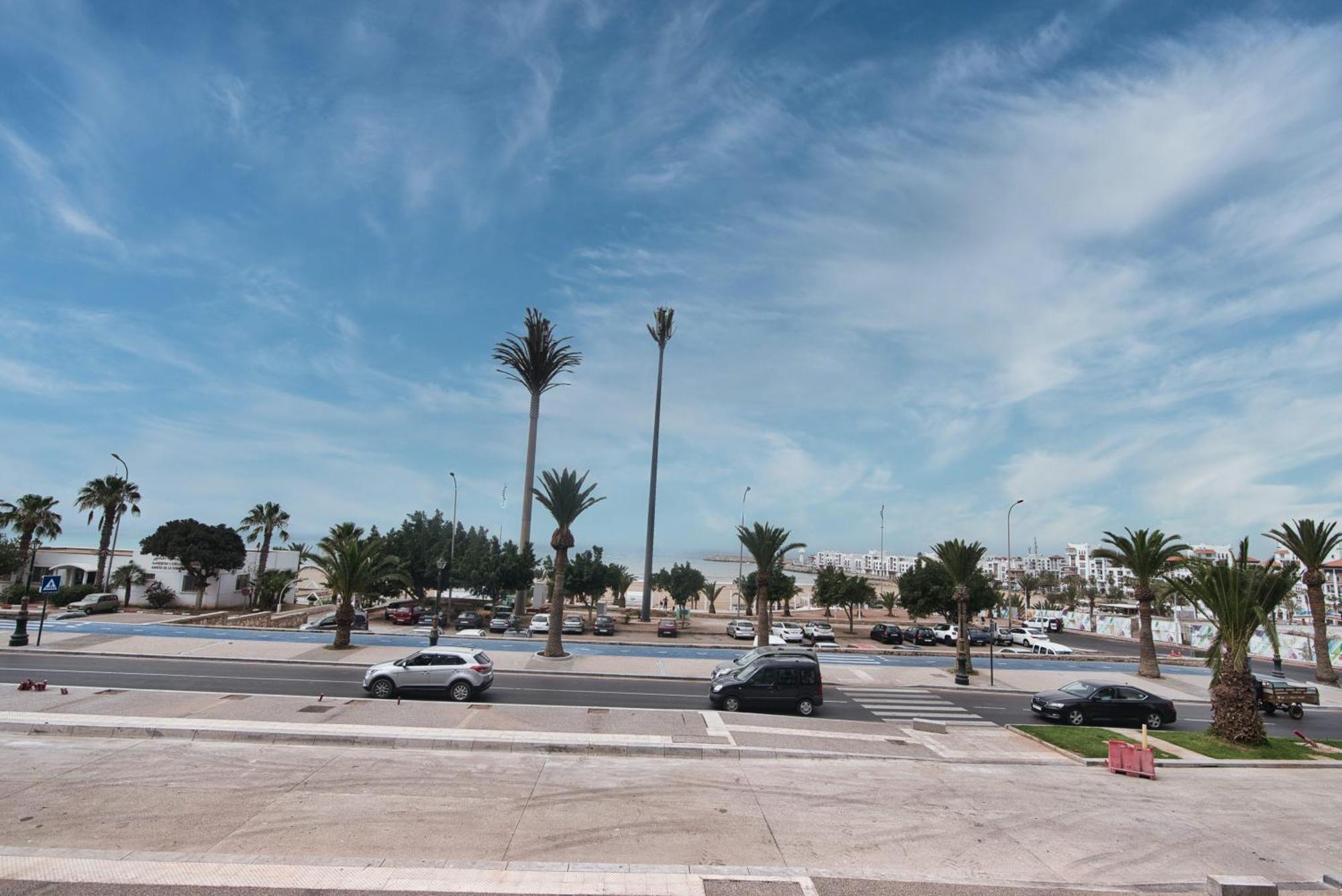 New Sea Front Apartment 95Sqm With Unlimited Wi-Fi Agadir Zewnętrze zdjęcie